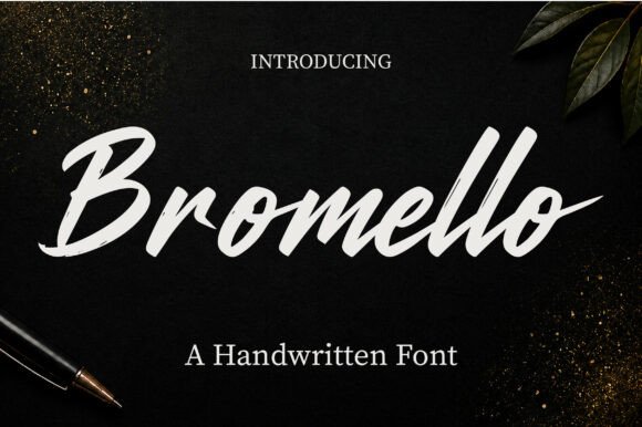 Bromello: The Elegant Handwritten Script for Modern Designers