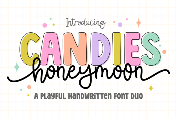 Candies Honeymoon: Sweet Charm for Your Designs