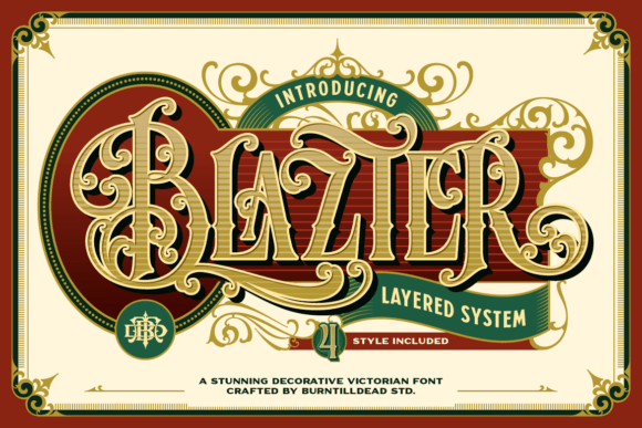Discover Blazter: Elegant Victorian Display Font