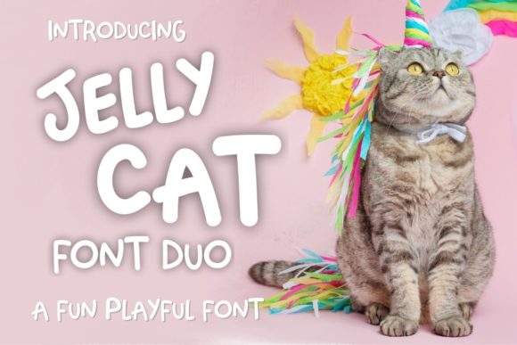 Jelly Cat Font: A Sweet, Handwritten Typeface for Creative Projects