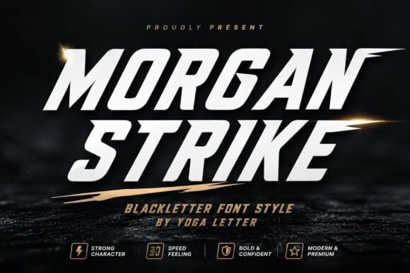 Morgan Strike: Bold Blackletter for Modern Brands