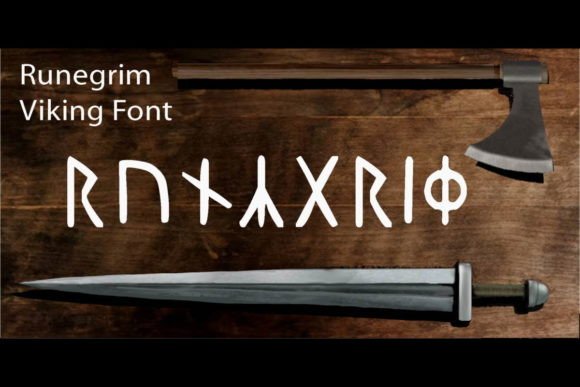 Runegrim: Ancient Viking Script for Modern Design