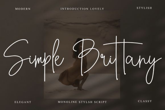 Simple Brittany: A Warm and Friendly Creative Font