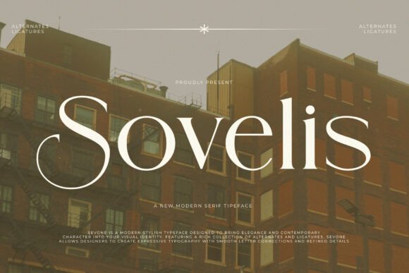 Sovelis: Architectural Sophistication in Every Letterform