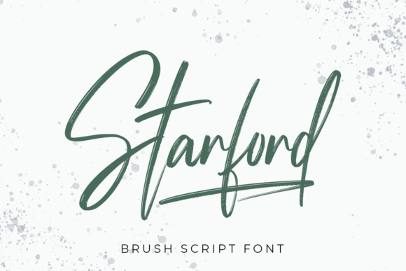 Starford Handwriting Brush: A Font for Elegant Design