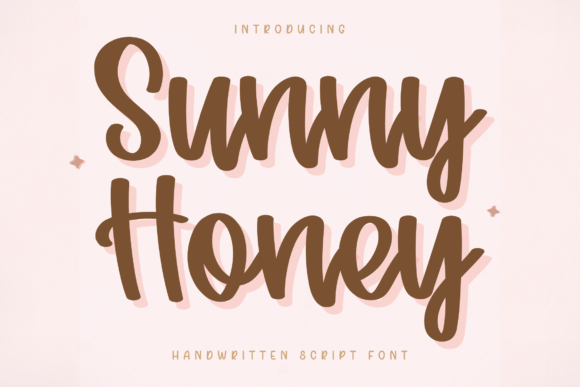 Sunny Honey: A Warm Handwritten Font for Creative Projects